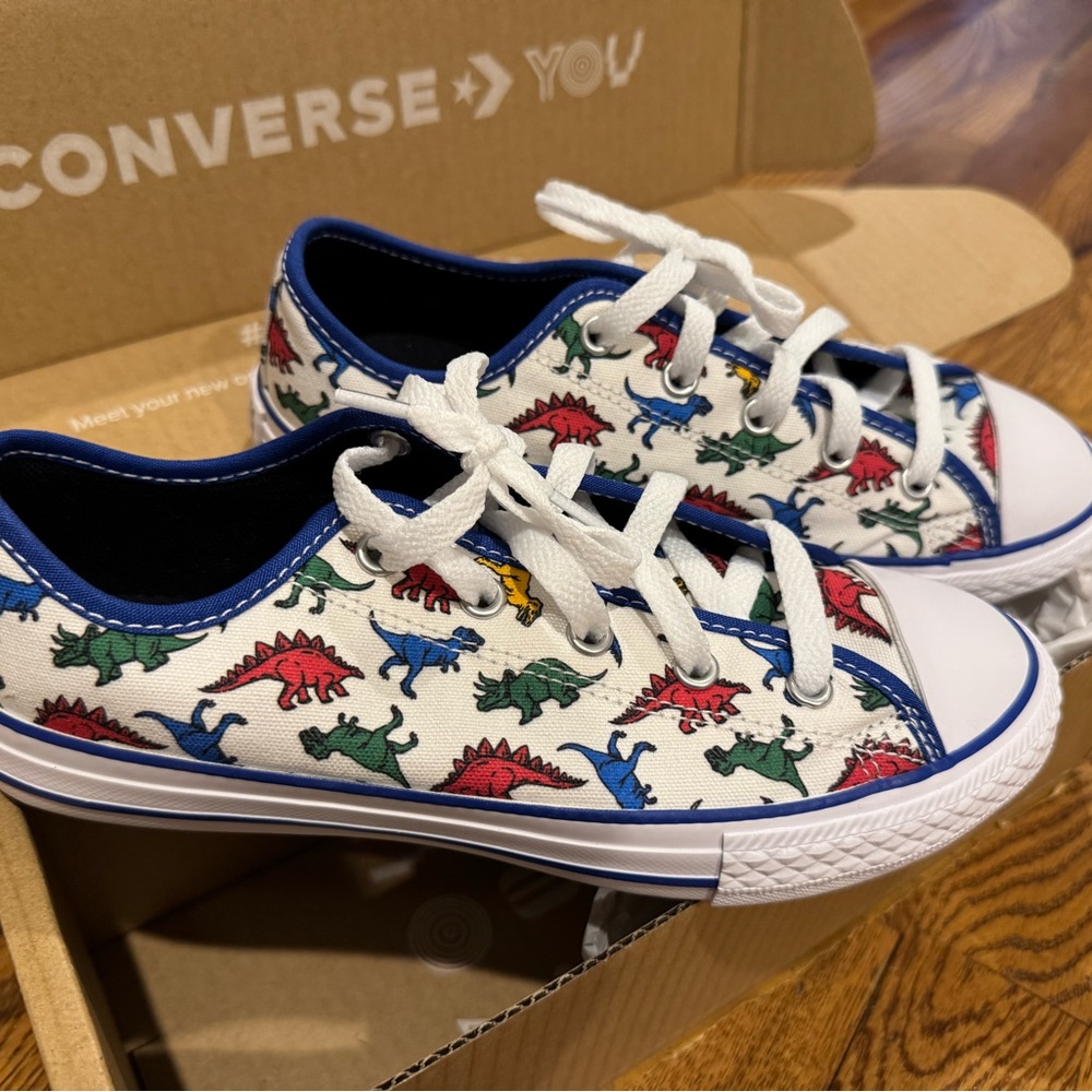 Kids dinosaur converse